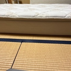 【極美品】大塚家具購入品 キングスダウン セミダブル マットレス の画像