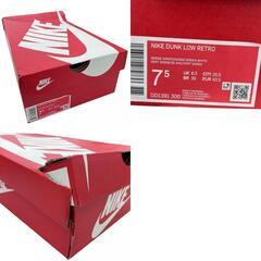 186000 NIKE ナイキ スニーカー DUNK LOW RETRO ダンクローレトロ DD1391-300  美品 箱あり 25.5cm [1000025391144]の画像