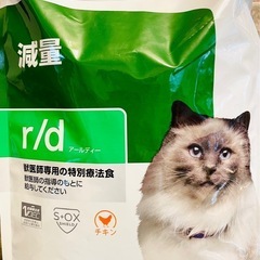  ヒルズ  PRESCRIPTION DIET猫用 減量【r/d】 2kg プレゼント5本付きの画像