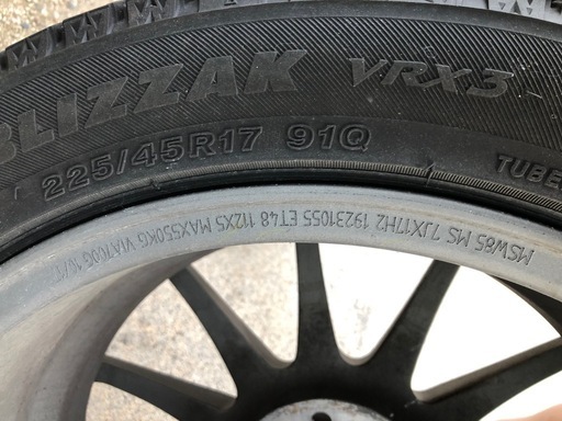 OZレーシング　　17インチスタッドレス❗️