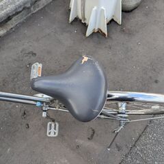 【札幌市北区までお引き取り】自転車　5段変速　オートライト　カゴ付きの画像
