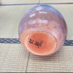 萩焼　壺の画像
