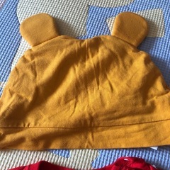 プーさん コスプレ 帽子付き 90の画像