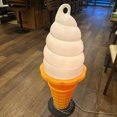 ソフトクリーム 看板 ライト 日世 行燈 の画像