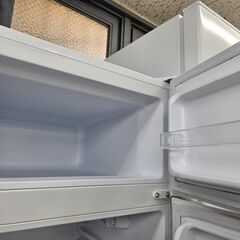 【リサイクルショップどりーむ鹿大前店】No.2545　2ドア冷蔵庫　ウィンコド　2020年製　容量90L　1人暮らしに最適なサイズです♪の画像