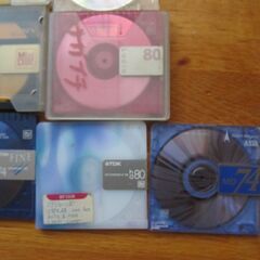 ０円 MDディスク10枚/中古品ですが、いかがですか75/80分　自宅引取限定 !の画像