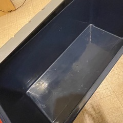 大型フタ付き収納ボックスの画像