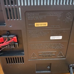 SONYのオーディオコンポの画像