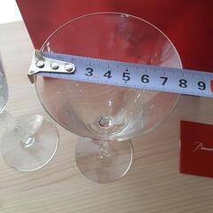 Baccaratワイングラス2個セットの画像