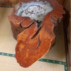 明日まで限定出品　アンティーク火鉢の画像