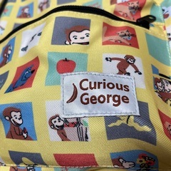 おさるのジョージ★キッズリュック・イエロー・新品未使用の画像