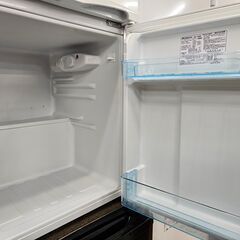 【リサイクルショップどりーむ鹿大前店】No.2260　2ドア冷蔵庫　アビテラックス　2018年製　容量96L　※冷蔵パーツほとんど欠品してます(´;ω;｀)の画像