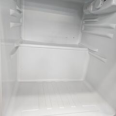 【リサイクルショップどりーむ鹿大前店】No.2260　2ドア冷蔵庫　アビテラックス　2018年製　容量96L　※冷蔵パーツほとんど欠品してます(´;ω;｀)の画像