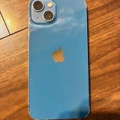 Apple iPhone13 SIMフリー258GB ブルーの画像