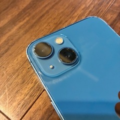 Apple iPhone13 SIMフリー258GB ブルーの画像