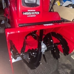 値下げ 今年購入の新品未使用のホンダ除雪機、ハイブリッド HSS1170ｉ、札幌市内、道内の配送可能の画像