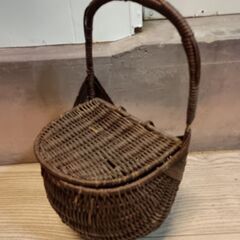 (中古)インテリア アンティーク カゴの画像
