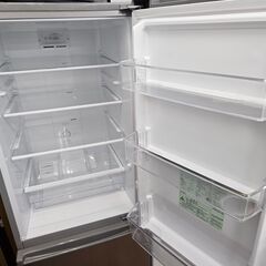 【リサイクルショップどりーむ鹿大前店】No.2033　2ドア冷蔵庫　AQUA　2019年製　容量201L　２人暮らしに最適なサイズです♪の画像