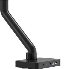 【定価5000円・USB HUB付き・新品】モニターアーム ガススプリング式 VESA 角度調節の画像