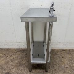 マルゼン　MARUZEN　業務用　ステンレス　作業台　蛇口付き　厨房　飲食店　W７５０ｘD４５０ｘH８００ｍｍの画像