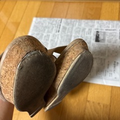 ブラウン　サンダルの画像