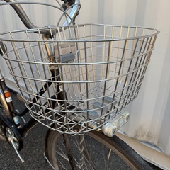 【都内/千葉引取】街乗り用自転車 27インチ カゴ/鍵/オートライト/3段変速付 都内/千葉引取】街乗り用自転車 27インチ カゴ/鍵/オートライト
