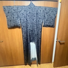 【新品未使用】京都手描友禅 蝋彩染 中嶋剛司 小紋の画像
