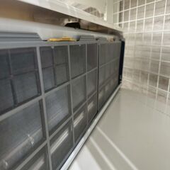 ★リユースのサカイ高崎店★TJ12587 HITACHI ルームエアコン RAS-HT25N 2.5kw 23年製 室内機分解洗浄済みの画像