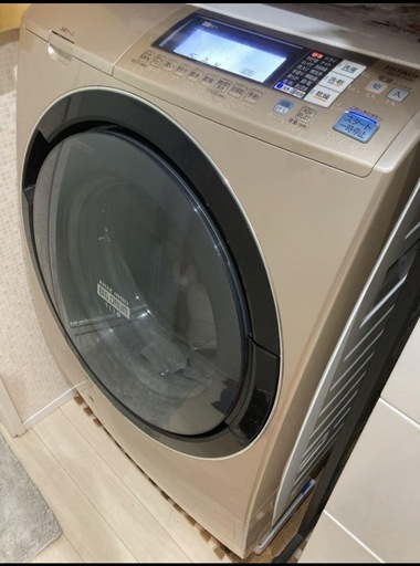日立ドラム式洗濯機 BD-S7500L 作動確認済み (かつ) 尾道の生活