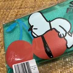 限定品！うめだ阪急限定Zoffコラボクリアポーチ メガネケース　カラビナ付きの画像