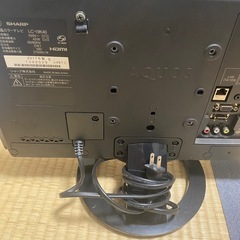 SHARP LC-19K40 液晶テレビの画像