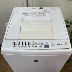 R209 ☀️ HITACHI 洗濯機 （洗濯7.0㎏) 18年製 NW-Z70E5 ⭐ 動作確認済 ⭐ クリーニング済の画像