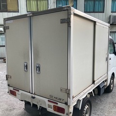 軽トラ　荷台BOX 簡易保冷庫　両側ドアの画像