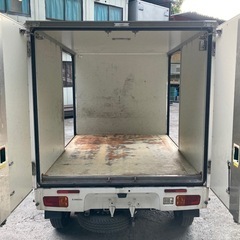 軽トラ　荷台BOX 簡易保冷庫　両側ドアの画像