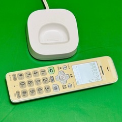 SHARPコードレスPhone 子機付き　ホワイトの画像
