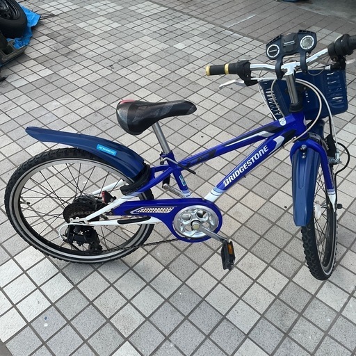 22インチ　ブリヂストン　 ギヤ７段変速付き　 子供用マウンテンバイク　　　　　　防犯登録解除済 おかゆ様購入予定！