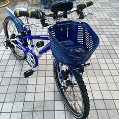 22インチ　ブリヂストン　
ギヤ７段変速付き　 子供用マウンテンバイクの画像