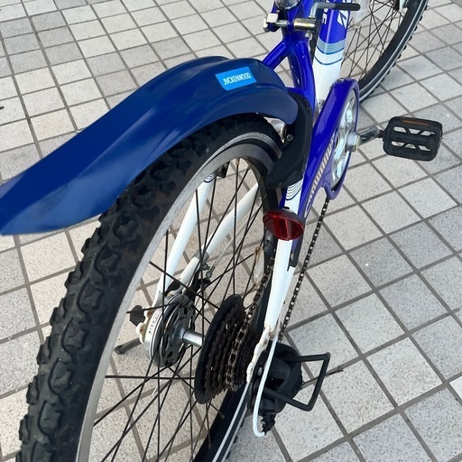 22インチ　ブリヂストン　 ギヤ７段変速付き　 子供用マウンテンバイク　　　　　　防犯登録解除済 おかゆ様購入予定！