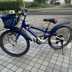 22インチ　ブリヂストン　
ギヤ７段変速付き　 子供用マウンテンバイクの画像