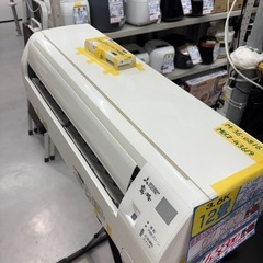 ※クリーニング待ち【三菱/エアコン3.6k】【12畳用】【取付可】★2019年製　６ヶ月保証付き【管理番号12608】M-36-0816  桒の画像