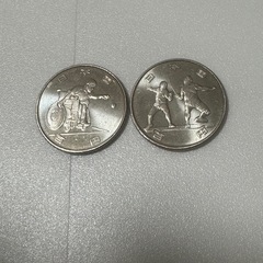 いろいろな硬貨の画像
