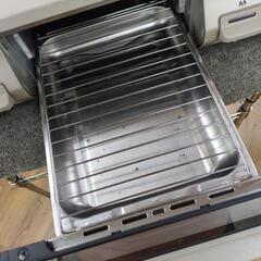 J207 ★多少のグリル使用感★2019年製★Rinnai★都市ガスコンロ★水無し片面焼きグリルの画像