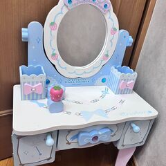 マザーガーデン　ドレッサー　ブルー　水色の画像