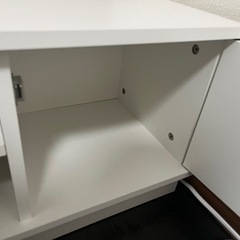 ロータイプテレビ台　Whiteの画像