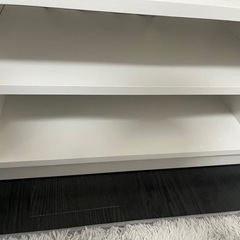 ロータイプテレビ台　Whiteの画像