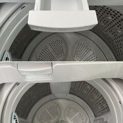 地域限定送料無料　美品【 HITACHI 】日立 ビートウォッシュ 洗濯8.0㎏ 全自動洗濯機 ナイアガラビート洗浄 ほぐし脱水 自動おそうじ BW-V80Jの画像