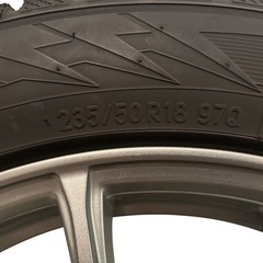 235/50R18  スタッドレスタイヤ　ホイール　アルファード30系SC　４本セットの画像