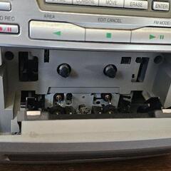 CD MD ラジカセ コンポの画像