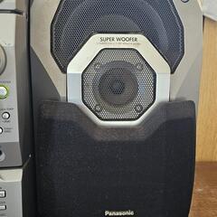 CD MD ラジカセ コンポの画像