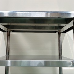 【中古】¥6,000　スチール製 作業台 業務用 厨房器具　【IH117】の画像